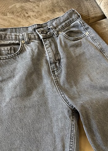 Trendyol & Milla Gri Rahat Kesim Kadın Denim Pantolon