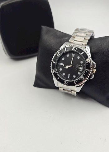 Rolex Model Klasik Siyah Erkek Saat