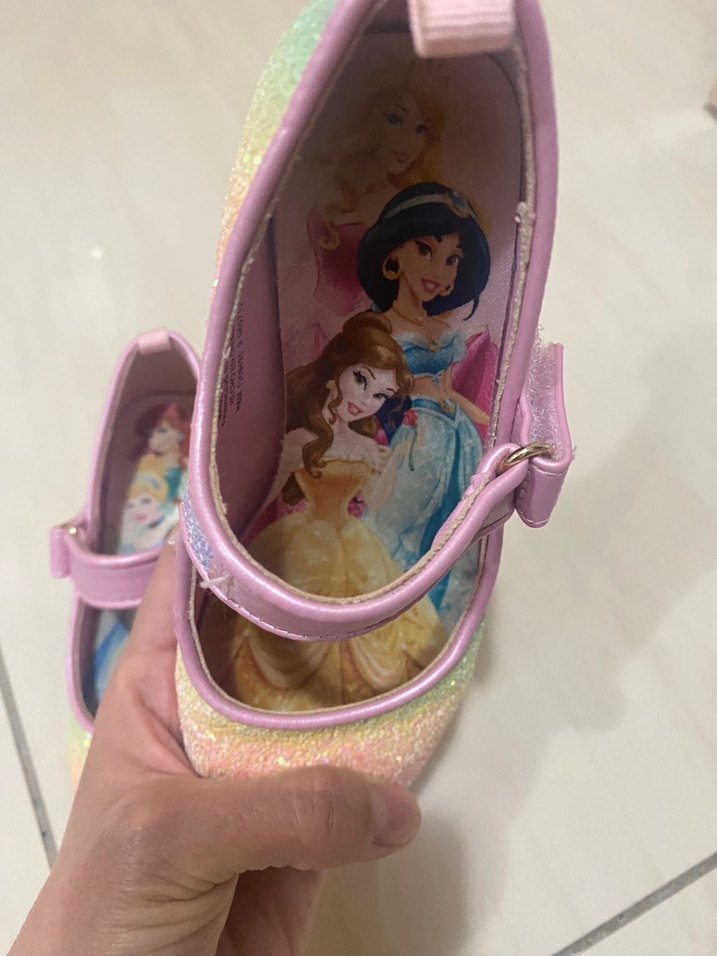 H&M Kiz Cocuk Topuklu Simli Ayakkabi - Görsel 3