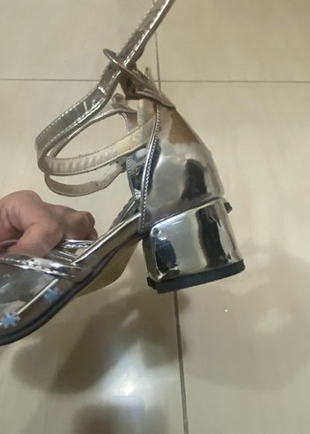 Elsa Kiz Cocuk Topuklu Parti Ayakkabisi - Görsel 6