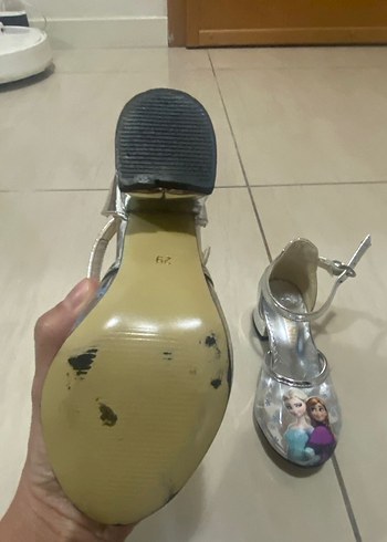 Elsa Kiz Cocuk Topuklu Parti Ayakkabisi - Görsel 4