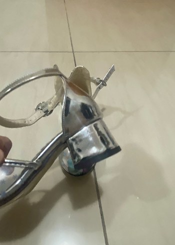 Elsa Kiz Cocuk Topuklu Parti Ayakkabisi - Görsel 3