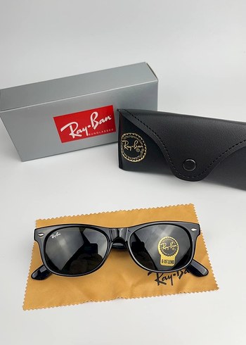 Yeni SezonRay-Ban Siyah Kadın Güneş Gözlüğü - Görsel 3