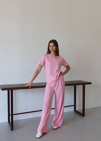 Pembe Moda Takım