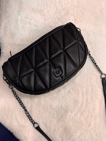 Siyah kol çantası kadın - Görsel 5