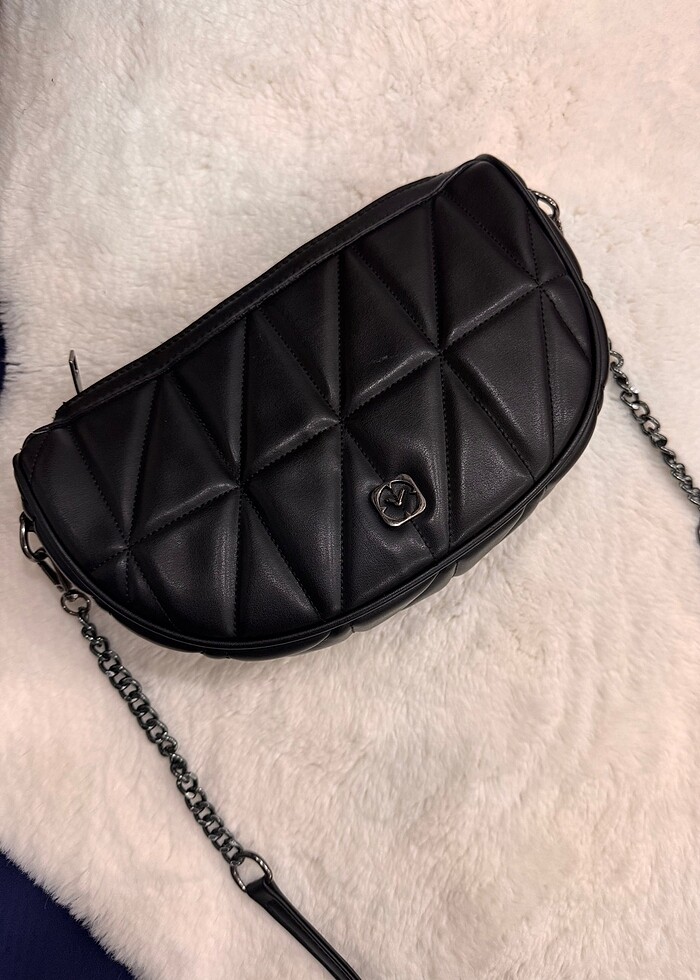 Siyah kol çantası kadın - Görsel 5