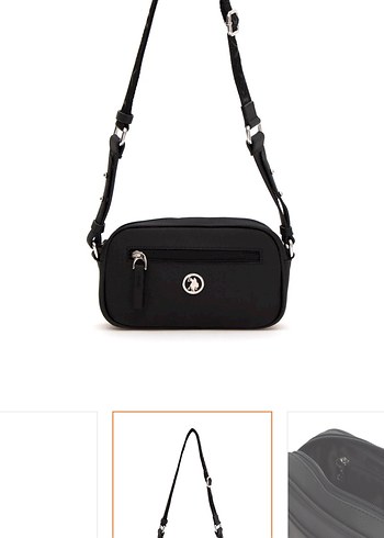 Kadın Siyah Deri Çapraz Çanta - Görsel 4