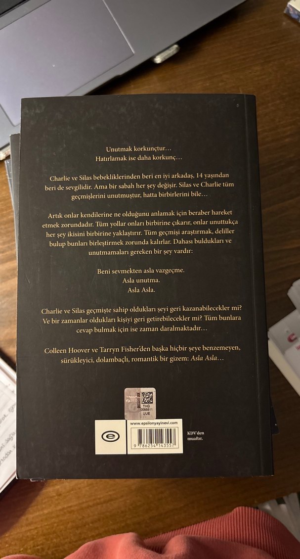 Asla Asla - Colleen Hoover & Tarryn Fisher - Görsel 2