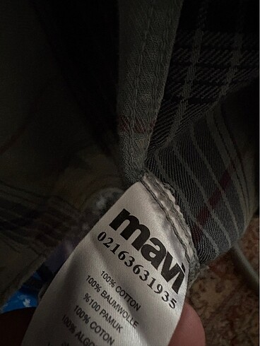 Mavi Jeans Mavi oduncu gömlek S