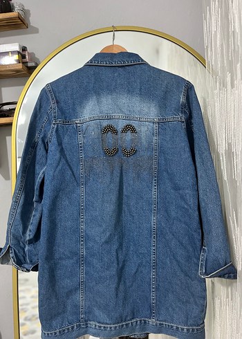 Blue House Düğmeli Mavi Denim Ceket
