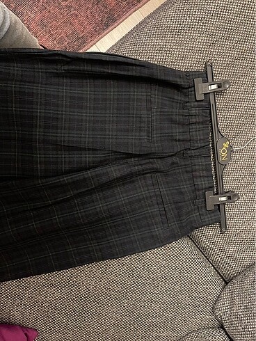 kareli desen pantolon - Görsel 3