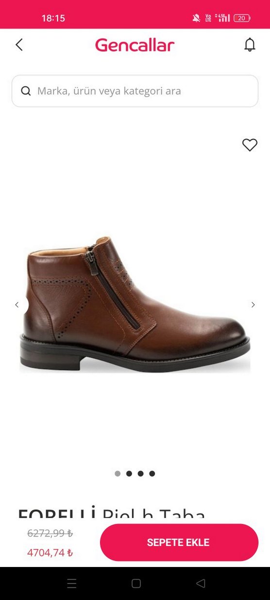 Harley-Davidson Kahverengi Süet Biker Bot - Görsel 5