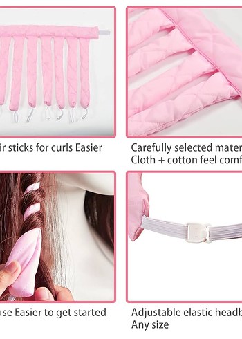 gissa Ahtapot Bigudi ısısız şekillendirme - Görsel 3