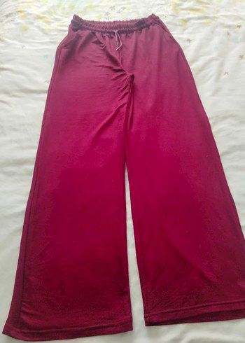 Bordo Salaş Kadın Eşofman Pantolon