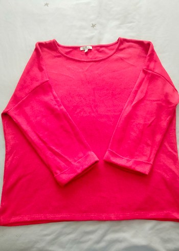 Pembe Kadın Uzun Kollu Sweatshirt