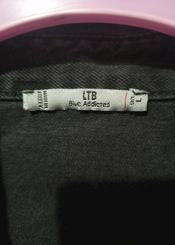 Siyah Düğmeli Oversize Denim Ceket l xl xxl bedene uygundur - Görsel 3