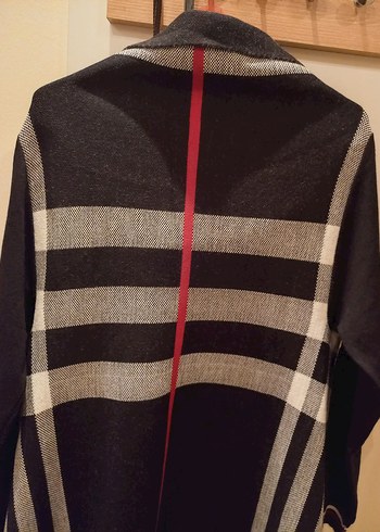 Kadın Yün panço Drapeli Tasarım - Görsel 2