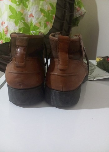 Kahverengi Bağcıklı Erkek Botları - Görsel 3