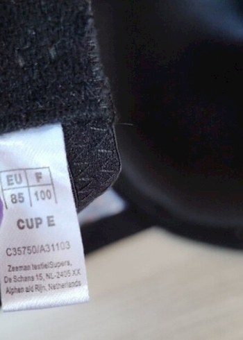 Puantiyeli Siyah ve Pembe Goth Sütyen - Görsel 4