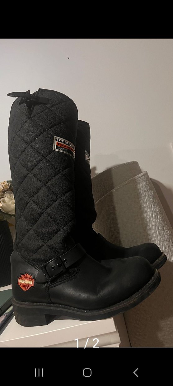 Kadın harley davidson - Görsel 2