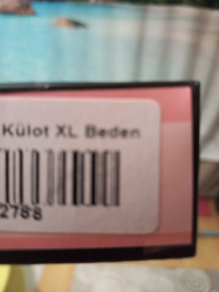 Victoria's Secret Siyah dantelli tanga l xl uyumlu - Görsel 4