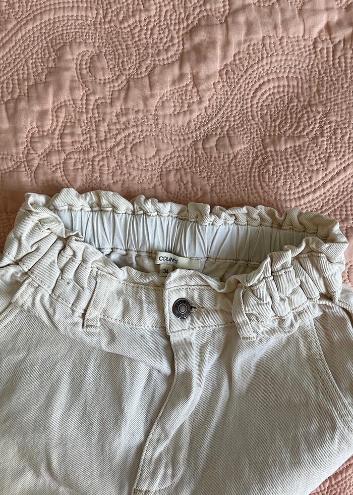 Colins büzgülü pantolon - Görsel 2