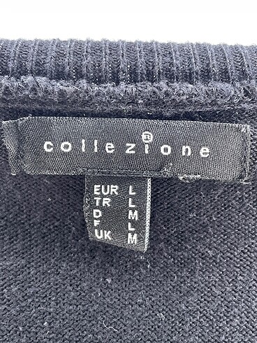 l Beden siyah Renk Collezione Uzun Elbise %70 İndirimli.