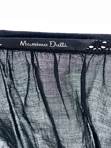 38 Beden siyah Renk Massimo Dutti Bluz %70 İndirimli.