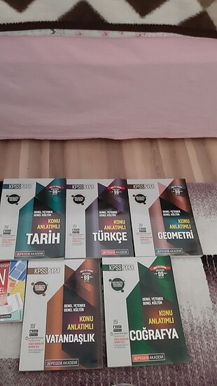 Pegem 2020 kpss lisans konu anlatım seti