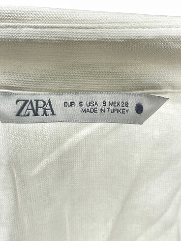 s Beden beyaz Renk Zara Bluz %70 İndirimli.