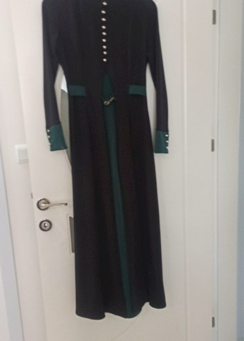 38 Beden Diger Siyah Uzun Kollu Gotik Kadın Elbise