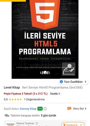 İleri Seviye HTML5 Programlama Kitabı - Görsel 2