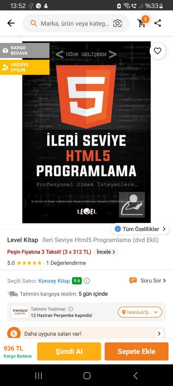 İleri Seviye HTML5 Programlama Kitabı - Görsel 2