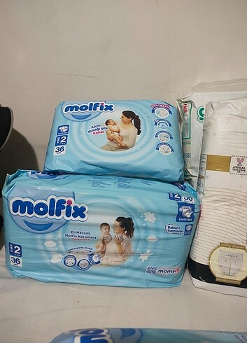 2 Beden: 3-6 kg Beden Bantlı bebek bezi