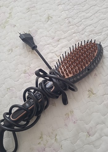 Arzum Kahverengi Saç Düzleştirici Fırça