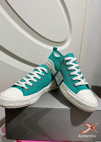 Kinetix Turkuaz Kadın Spor Ayakkabı Stiletto Topuklu