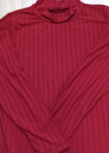 LC Waikiki Bordo Kadın Bluz - Görsel 2