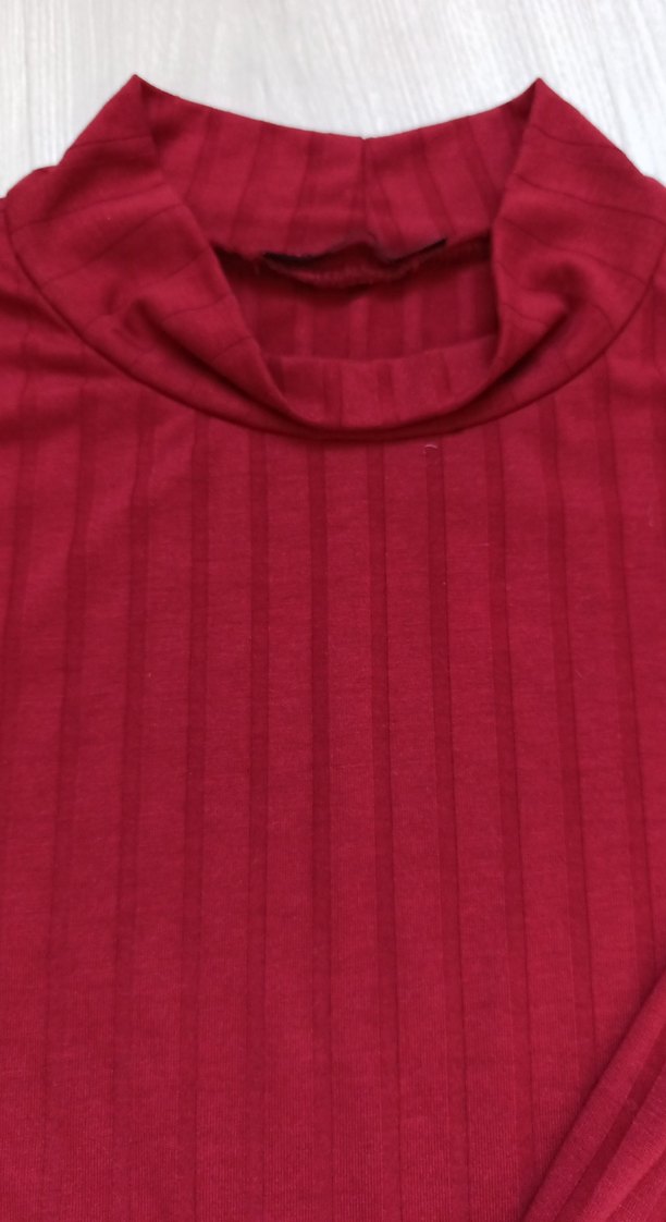 LC Waikiki Bordo Kadın Bluz - Görsel 3