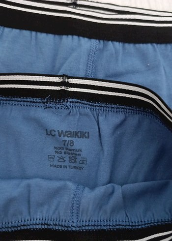 LC Waikiki Erkek Mavi Atletik Fit çocuk Boxer