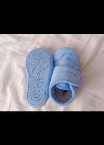 Vicco Erkek Çocuk Mavi Sıcak Ev Terliği - Görsel 3