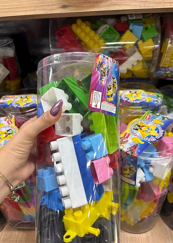 Renkli Lego Blok Seti