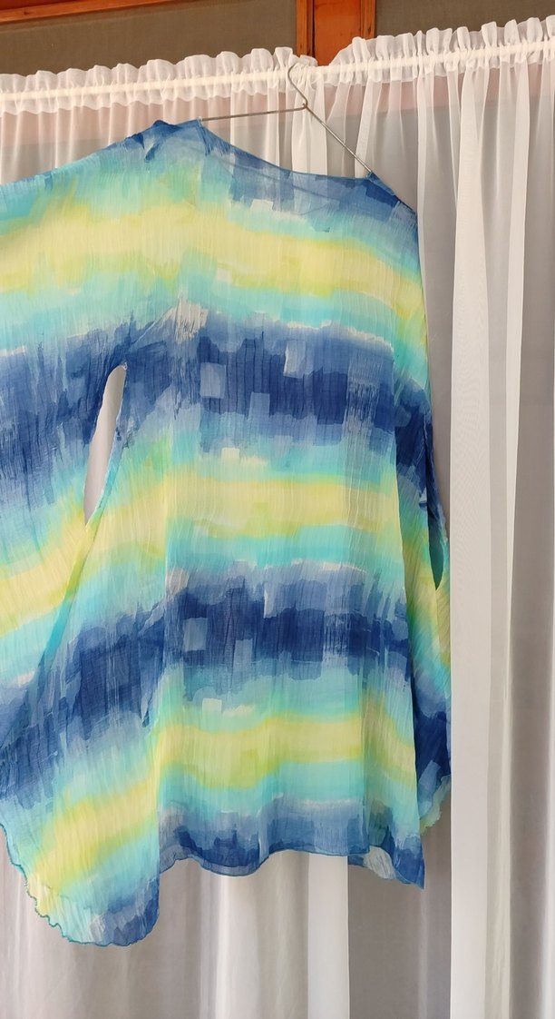 Piliseli Batik Desenli Pareo - Görsel 3