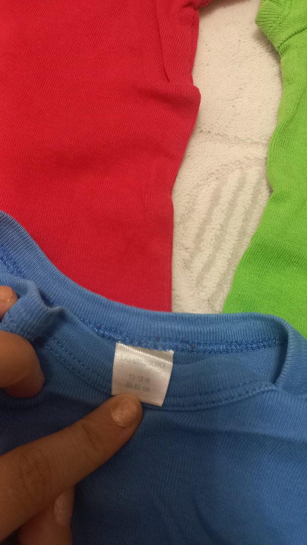 Renkli Pamuklu Bebek Kolsuz Body 3'lü - Görsel 3