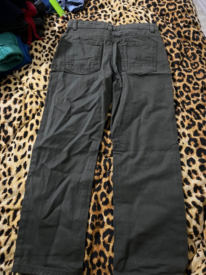 Gri Erkek Çocuk Bol Kesim Denim Pantolon - Görsel 2