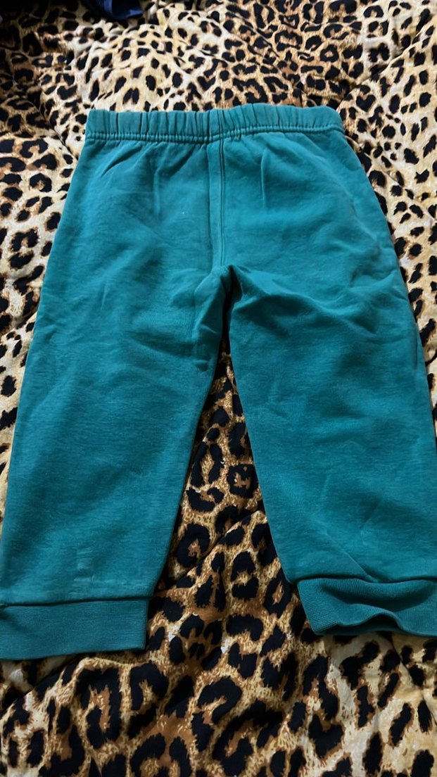 Turkuaz Erkek Çocuk Fermuarlı Eşofman Altı - Görsel 2