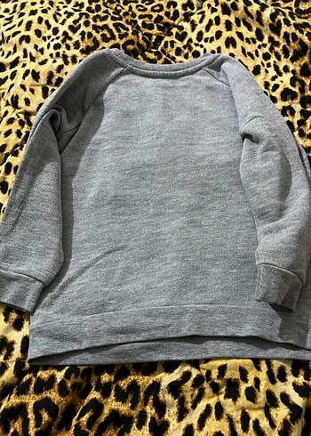 Gri Pamuklu Erkek Sweatshirt - Görsel 2