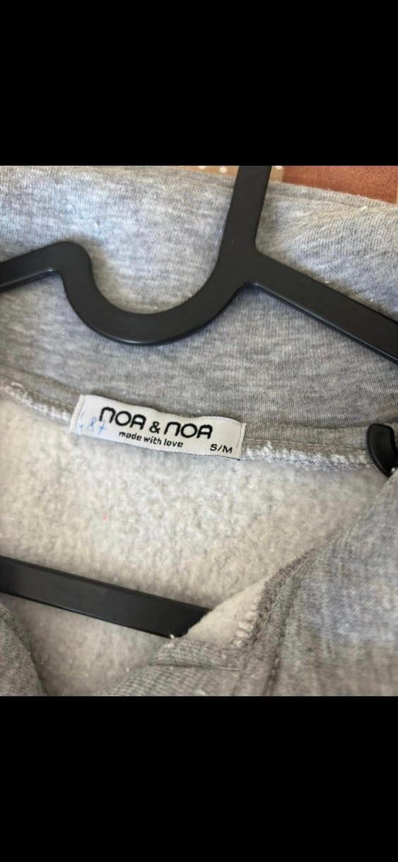 Gri Kadın Düğmeli Sweatshirt defacto - Görsel 2