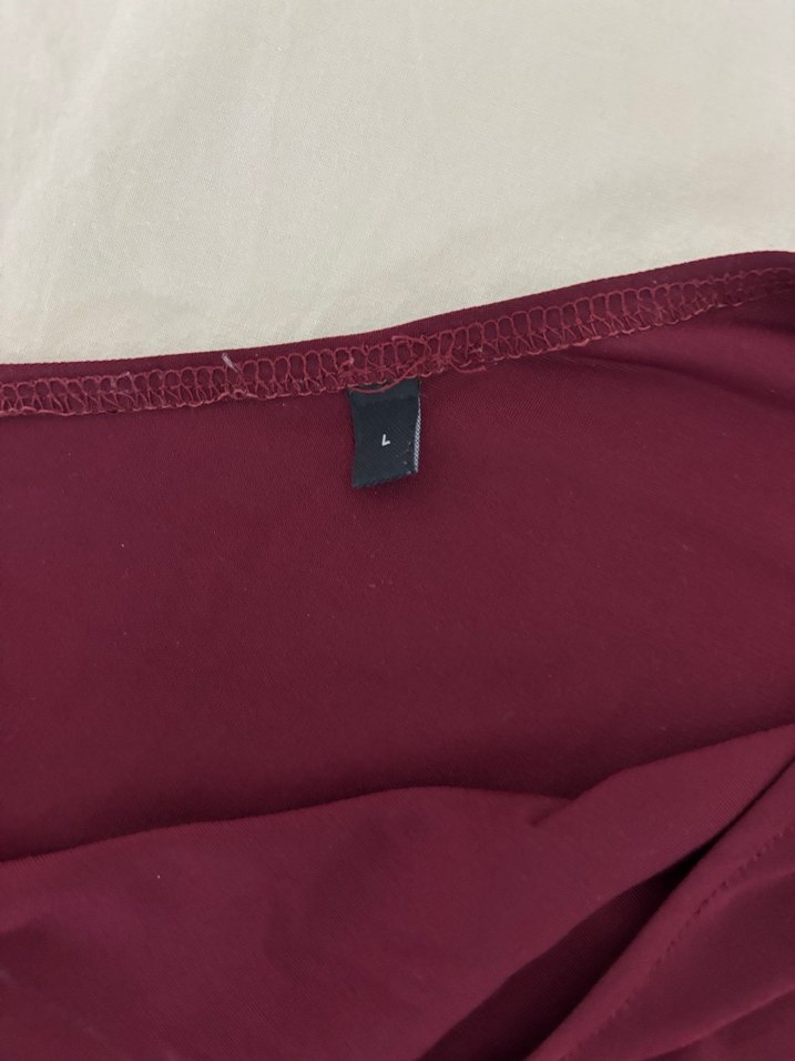 Bordo Kemerli Kadın Mayo - Görsel 3