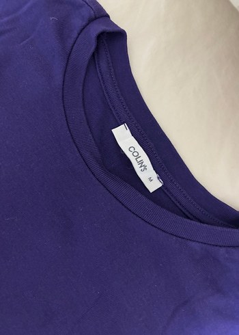 Mor Kadın Uzun Kollu Basic Sweatshirt - Görsel 3