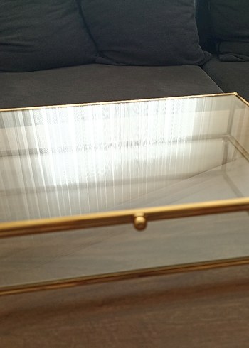 Gold nişan tepsisi çikolata tepsisi